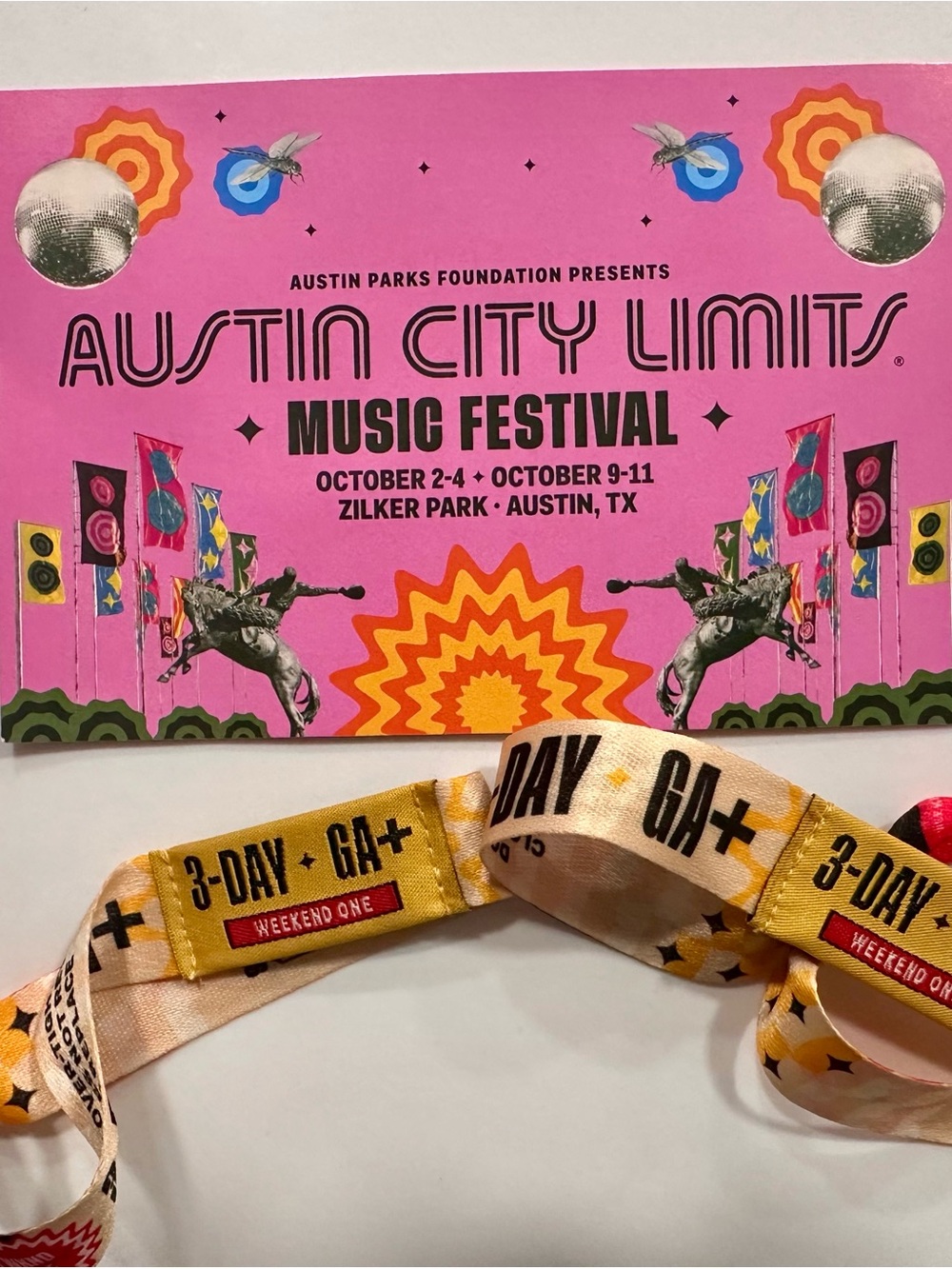 Austin City Limits Music Festival - (2) 3-Day GA+ Tickets for October 2-4